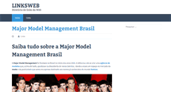 Desktop Screenshot of linksweb.com.br